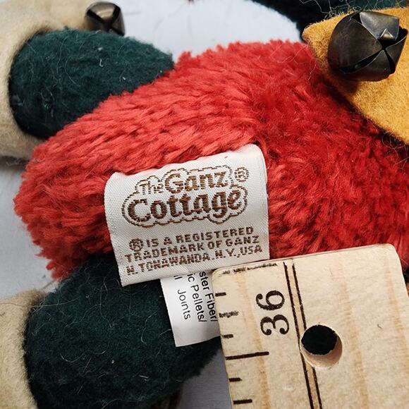 Ganz Cottage Collectibles Jester Teddy Bear Christmas Jolly Vintage Clown - Picture 7 of 9